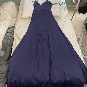 never worn, Large navy